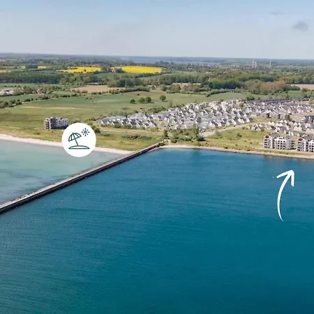 Ocean Blue- Eg, Terrasse, Kamin Daire