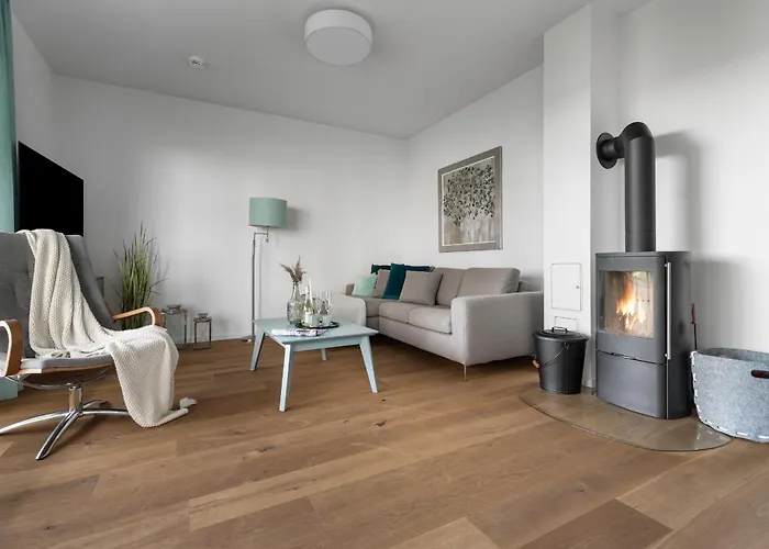 Ocean Blue- Eg, Terrasse, Kamin